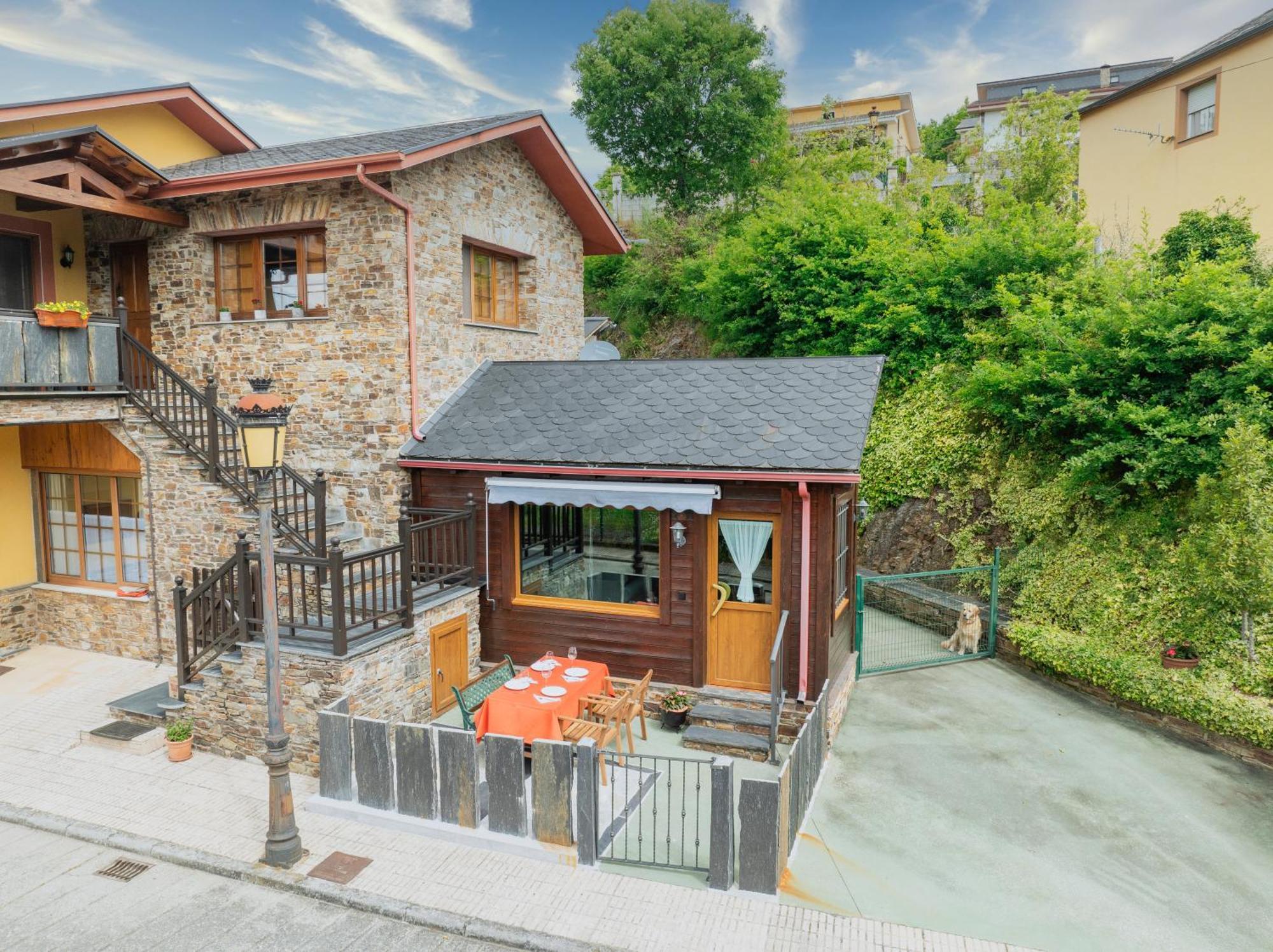 Apartamentos Rurales Tin Turismo Santa Eulalia de Oscos Bagian luar foto